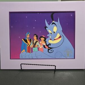 Disney Aladdin And The King Of Thieves Exclusive Commemorative Lithograph 1996